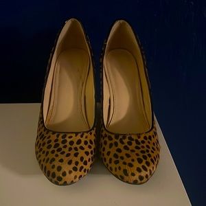 Leopard Spotted wedges